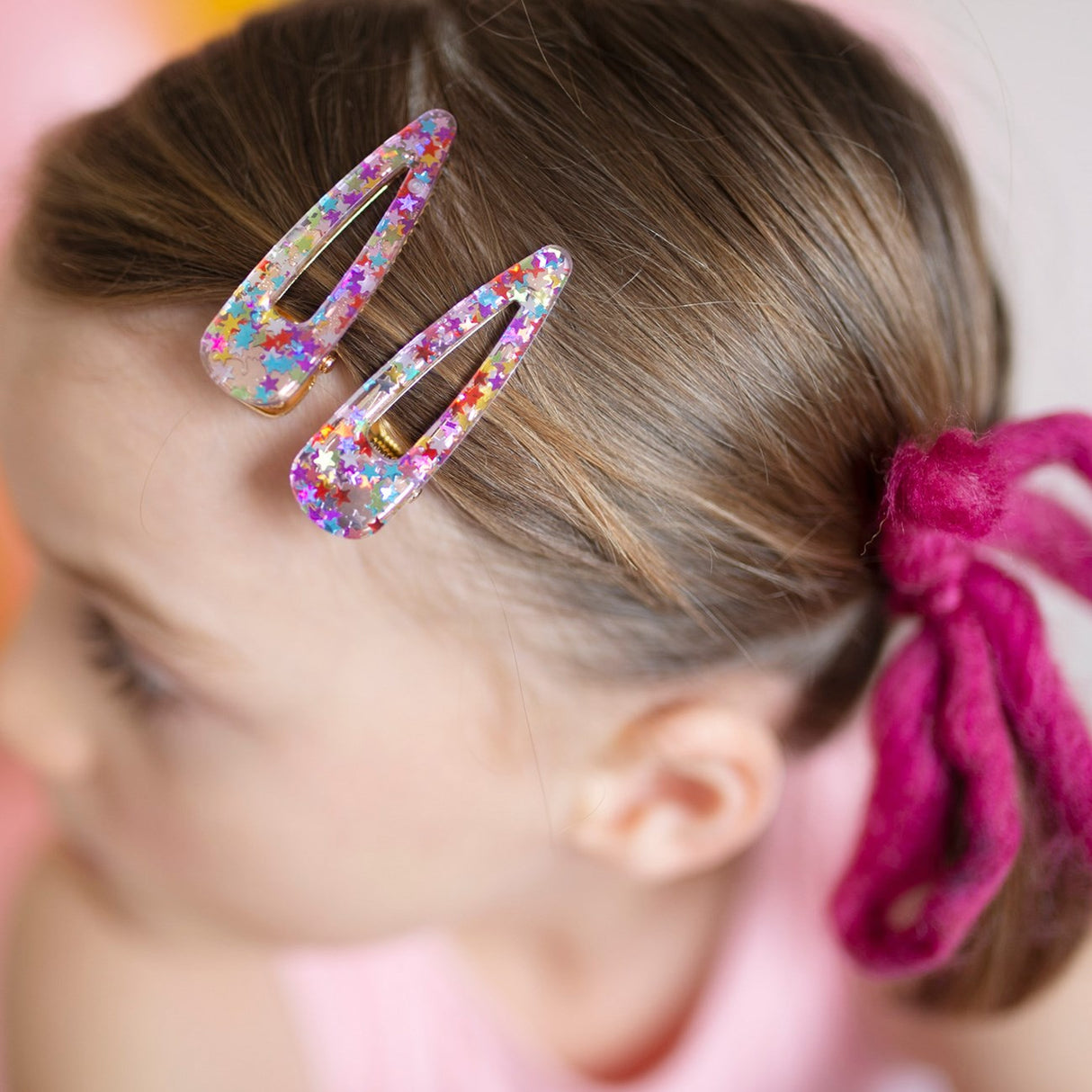 Great Pretenders Boutique Gel Sparkle Hairclips, 2 Pcs Mix