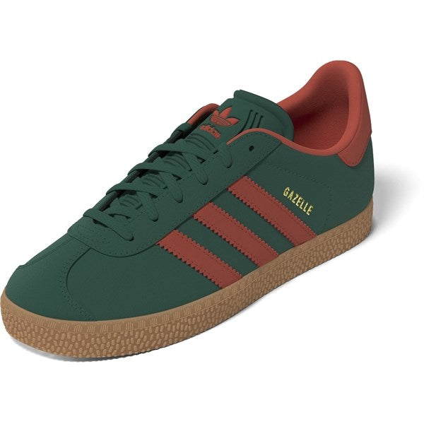 adidas Originals GAZELLE J Sneakers Collegiate Green / Preloved Red / Gum 8