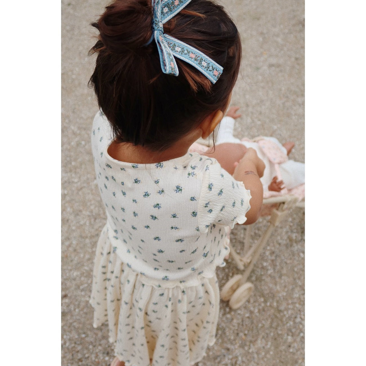 Konges Sløjd 2-Pak Sløjfe Elastik Sorbet