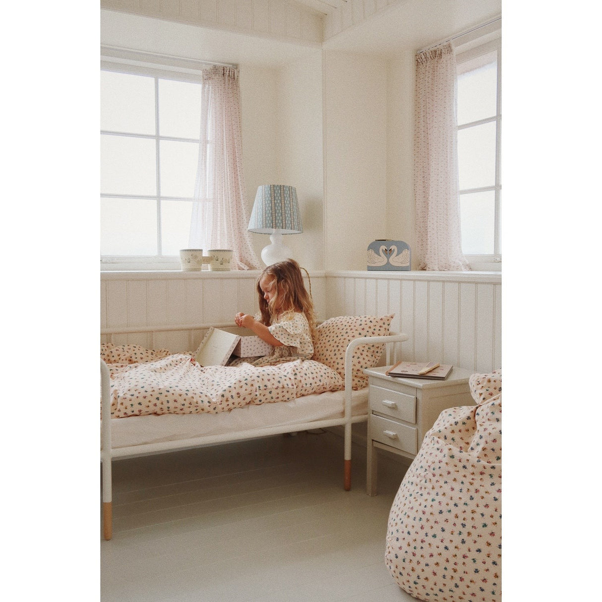 Konges Sløjd Sækkestol Bloomie Blush