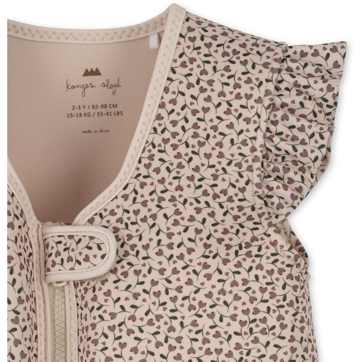 Konges Sløjd Neoprene Svømmevest Frill Milk Tank