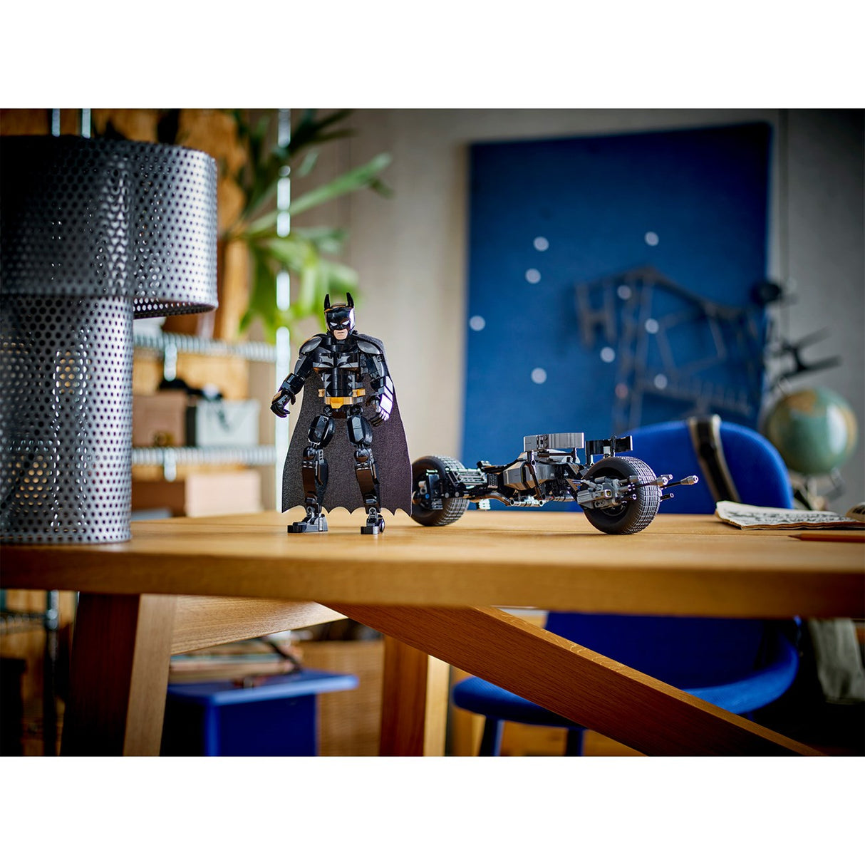 LEGO® Marvel Byg selv-figur af Batman™ og Batpod-motorcyklen