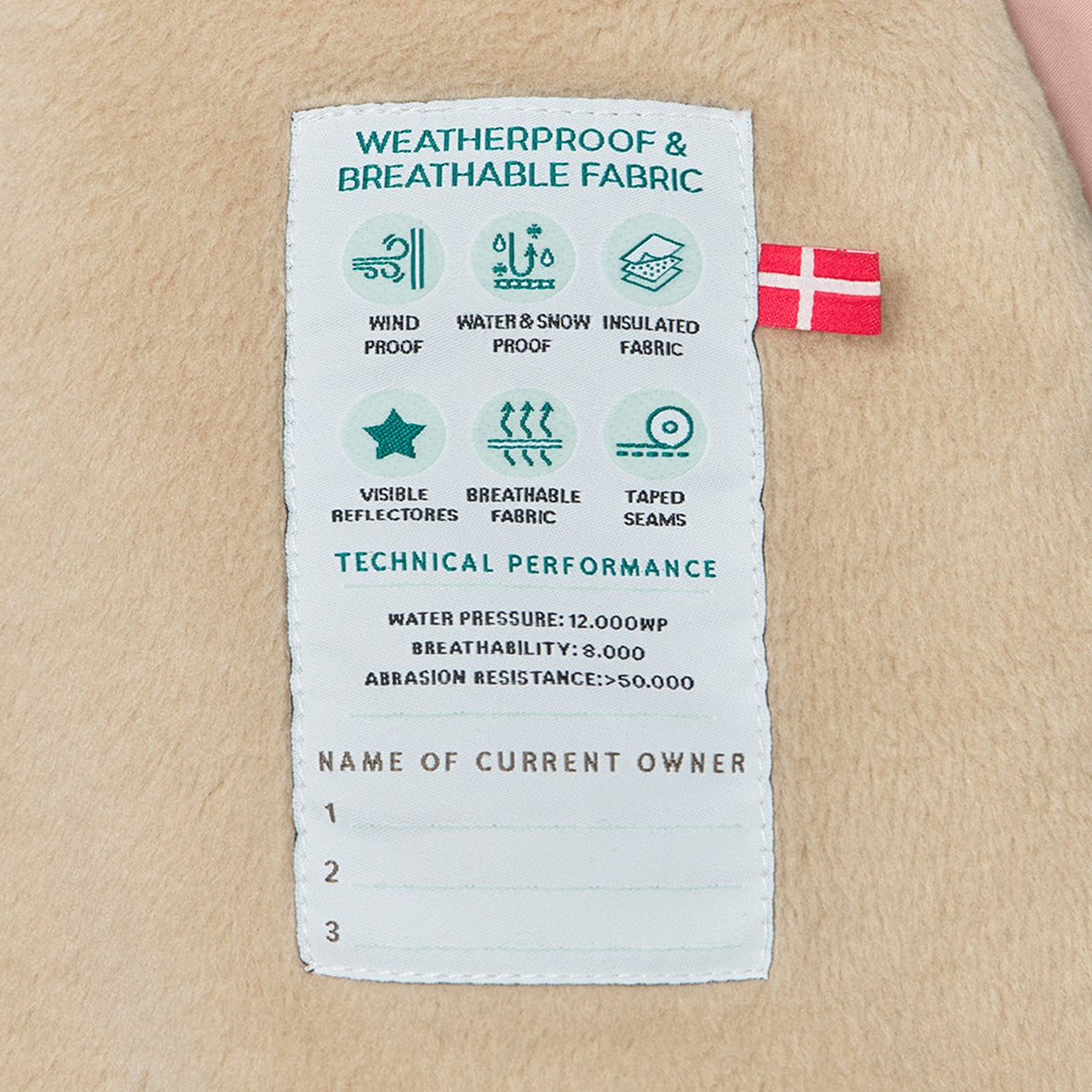 Mini A ture Adobe rose Wisti Fleece Flyverdragt