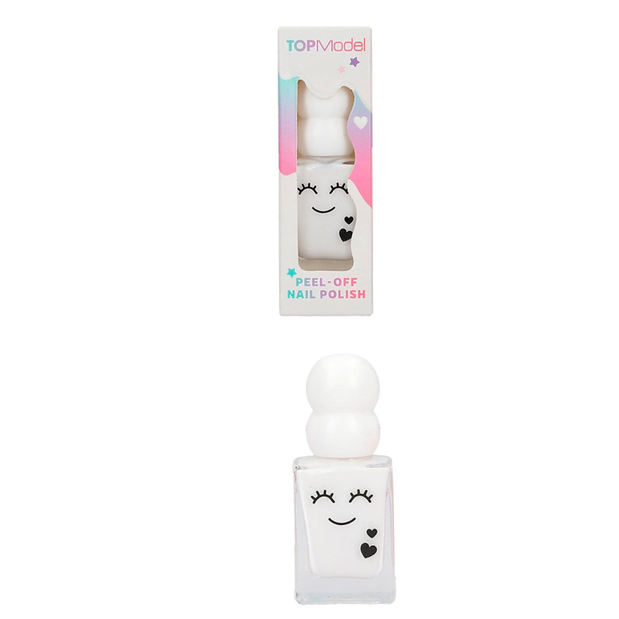 TOPModel Vandbaseret Neglelak BEAUTY and ME Transparent Glitter