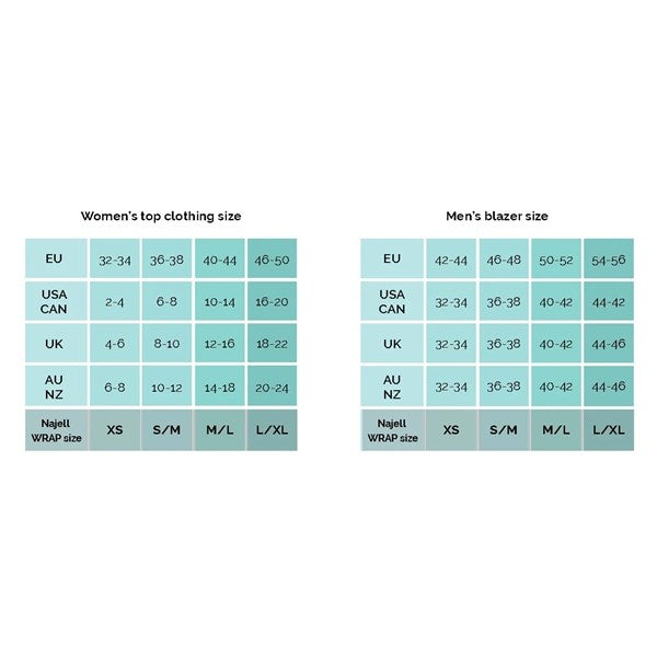 Najell Wrap Strækvikle Eucalyptus Navy Blue