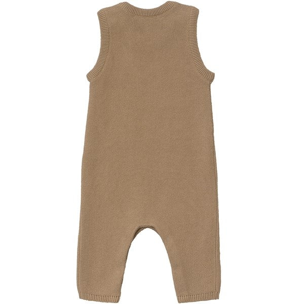 Serendipity Newborn Tan Romper