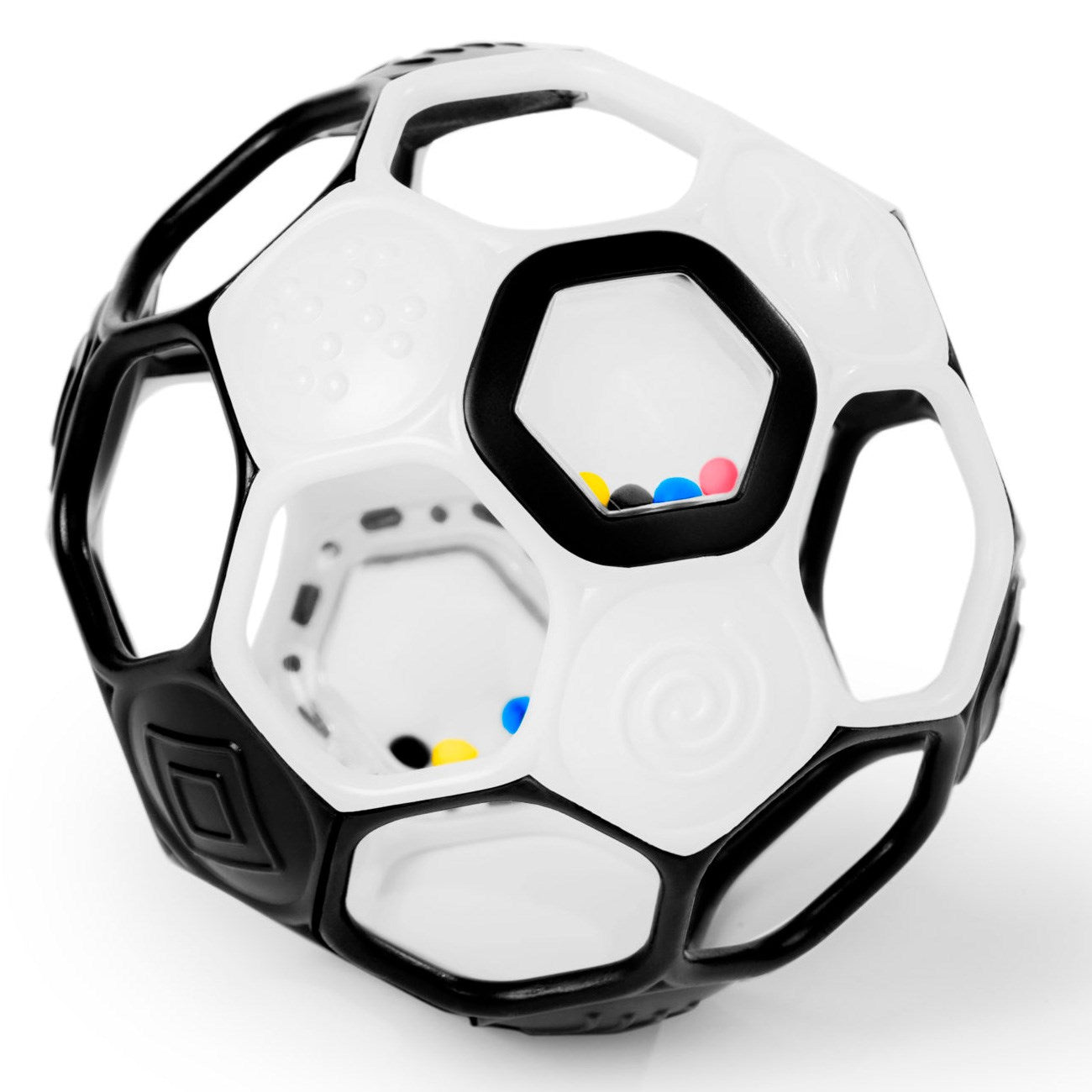 Oball Soccer fodbold (sort/hvid)