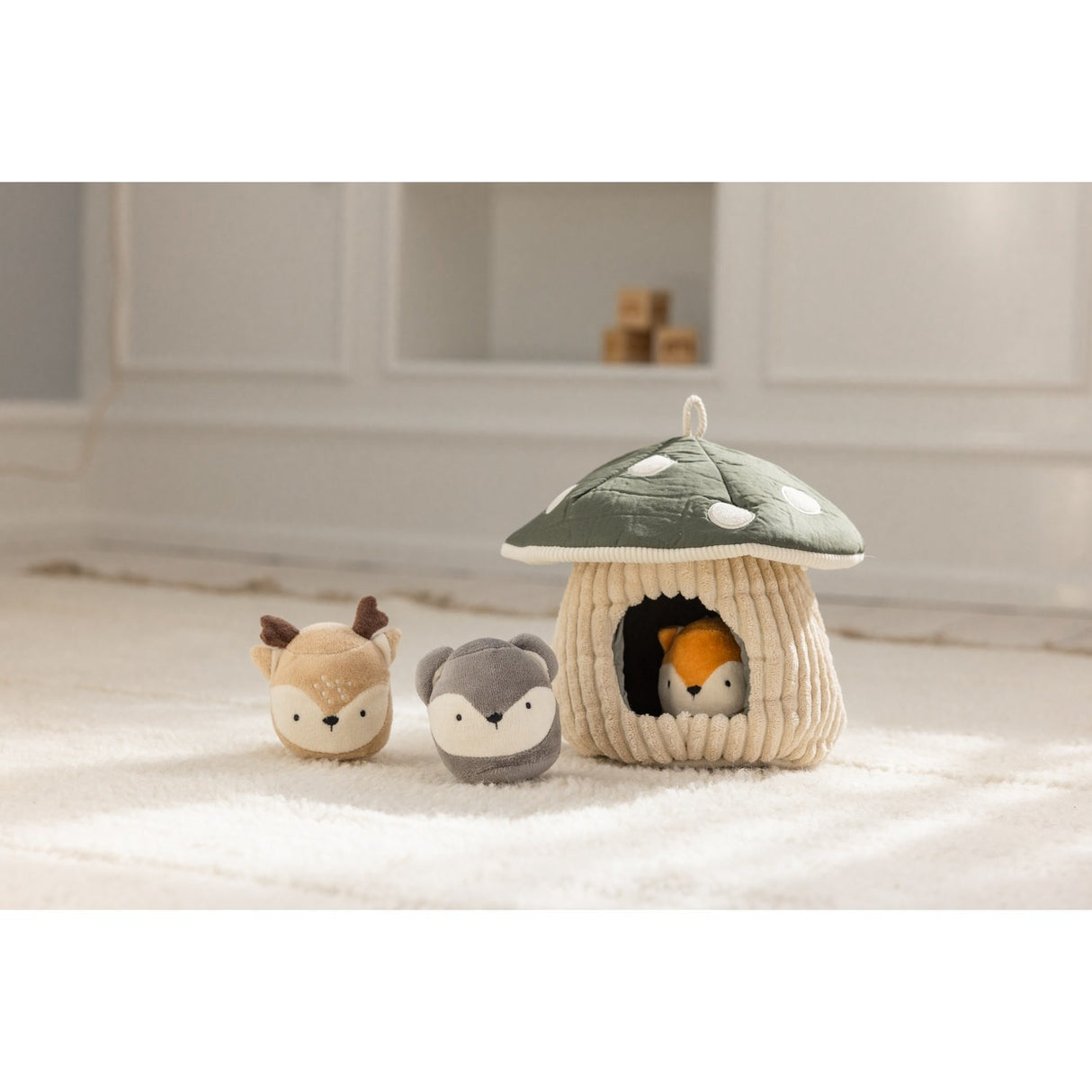 Sebra Mushroom Aktivitetslegetøj Hide & Seek