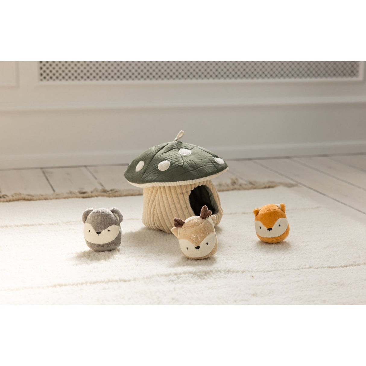 Sebra Mushroom Aktivitetslegetøj Hide & Seek