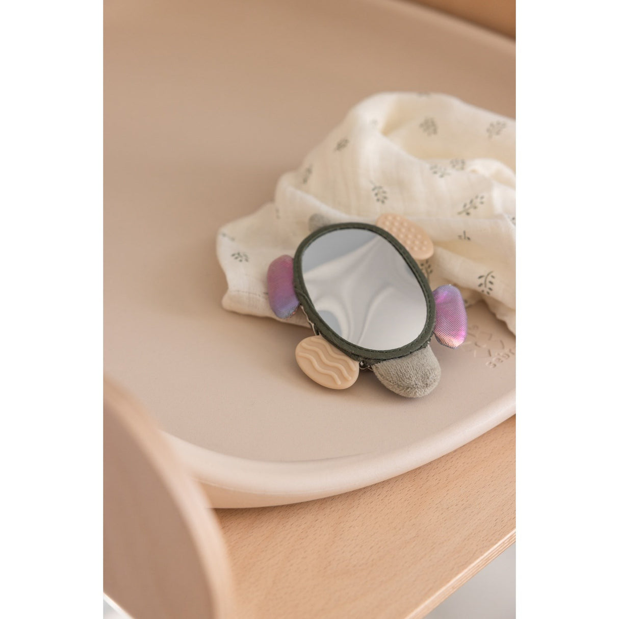 Sebra Turbo The Turtle Aktivitetsrangle Med Spejl