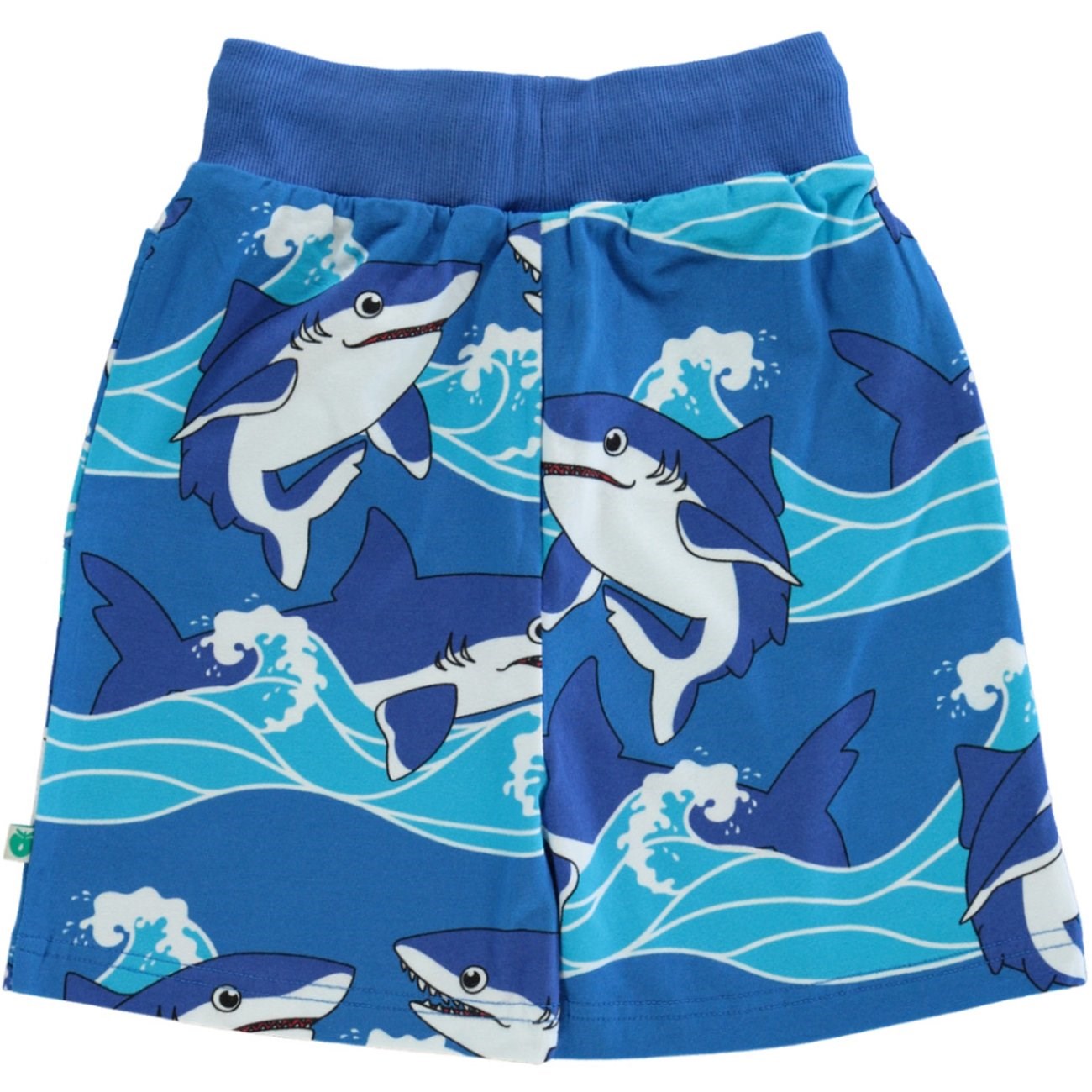 Småfolk Brilliant Blue Shorts Med Hajer 5