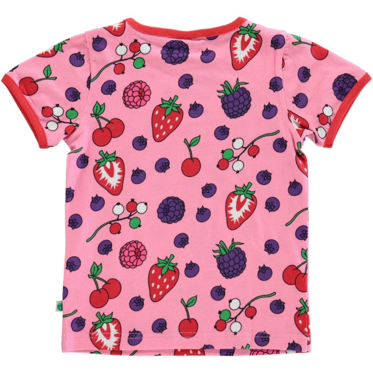 Småfolk Sea Pink T-Shirt Med Bær 5
