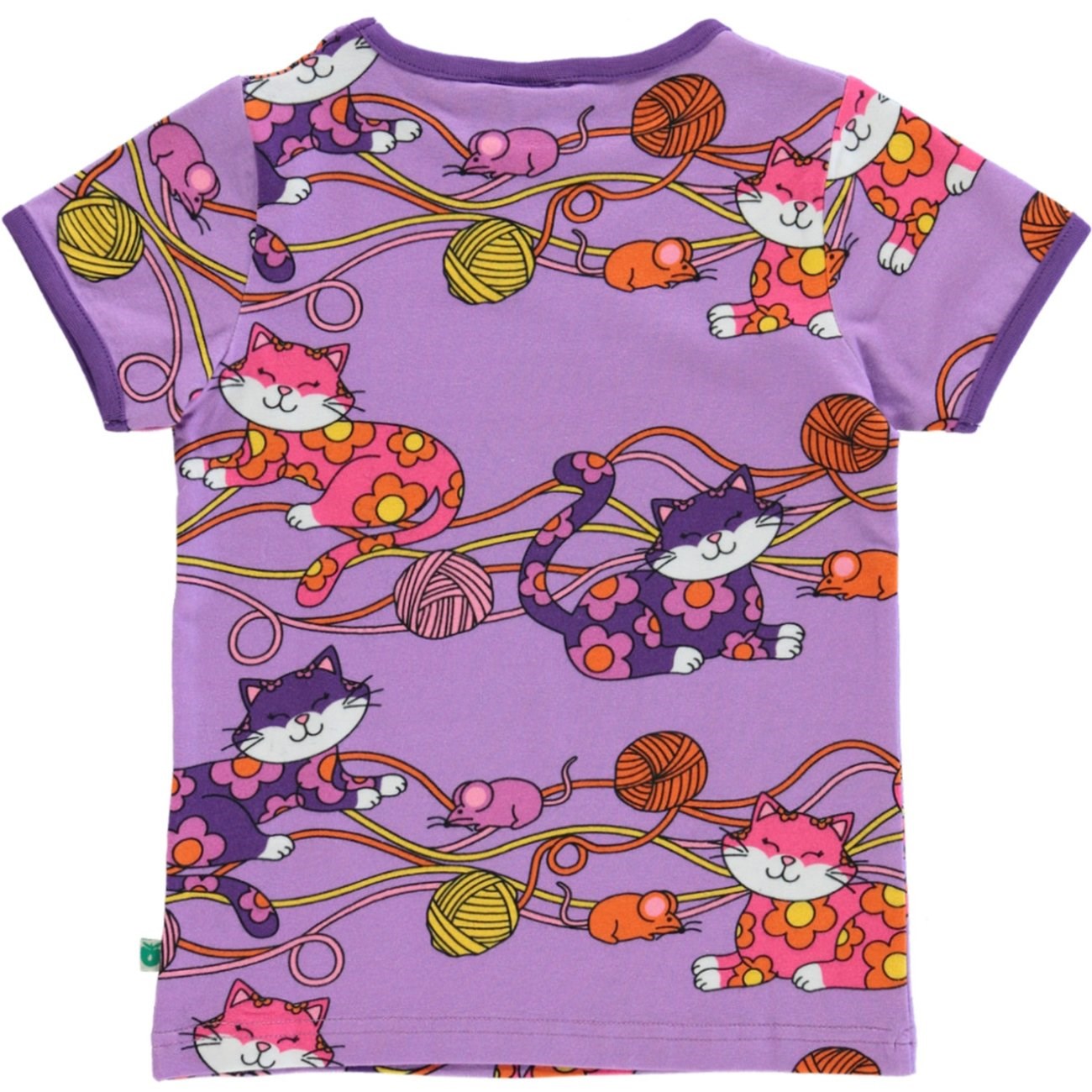 Småfolk Viola T-Shirt Med Katte