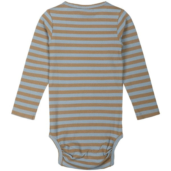 THE NEW Siblings Blue Fog Fro Uni Rib Bodystocking