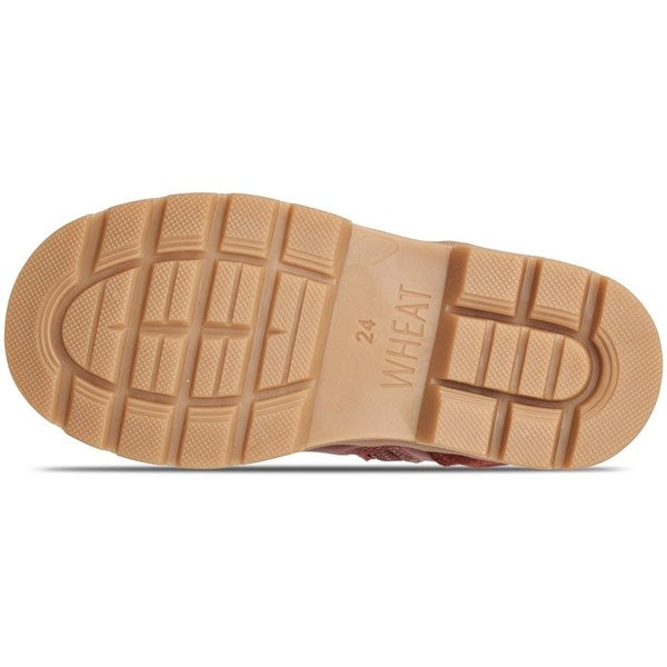 Wheat Vinterstøvler Koa High Tex Inside Zip Red