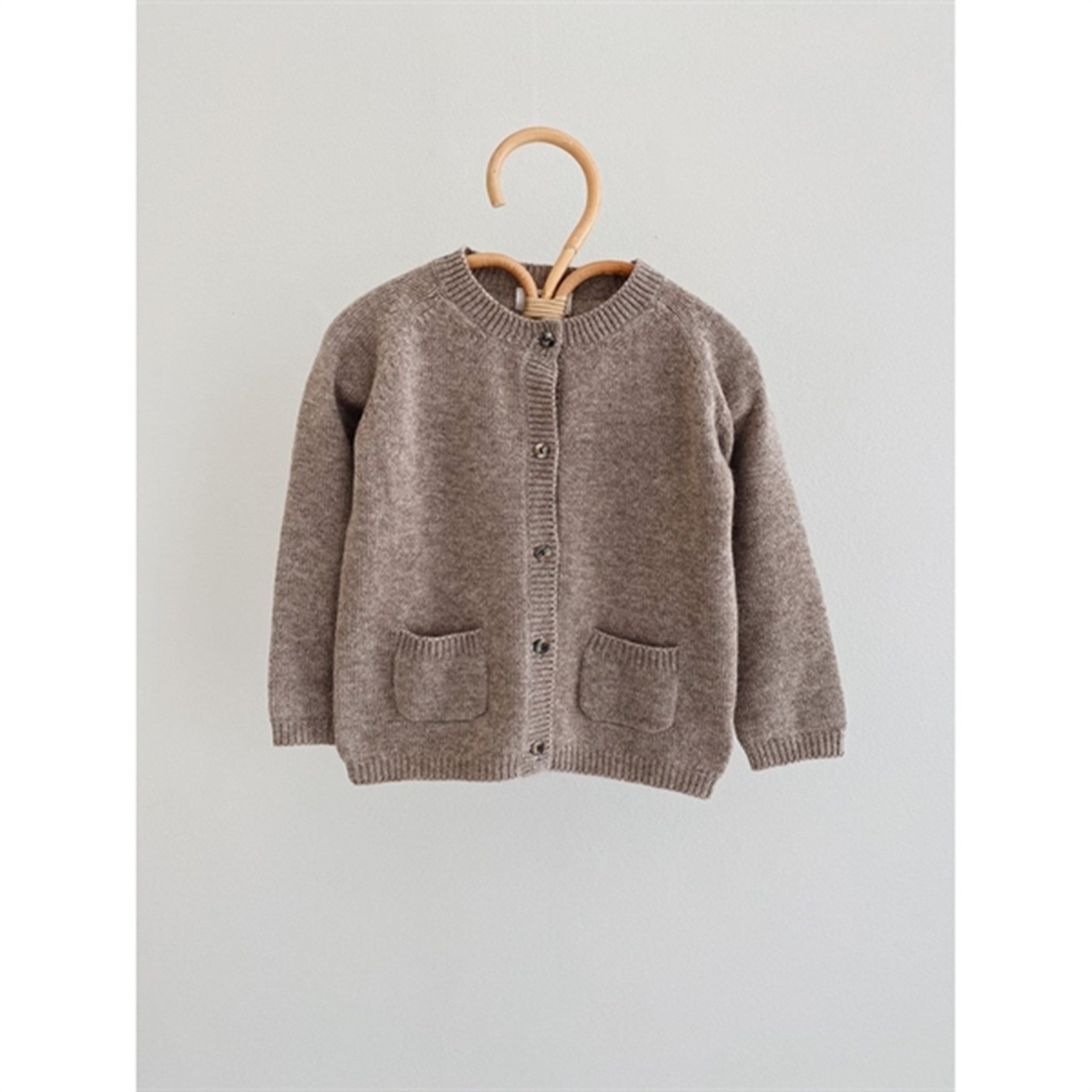 lalaby Cashmere Toast Bobbie Cardigan