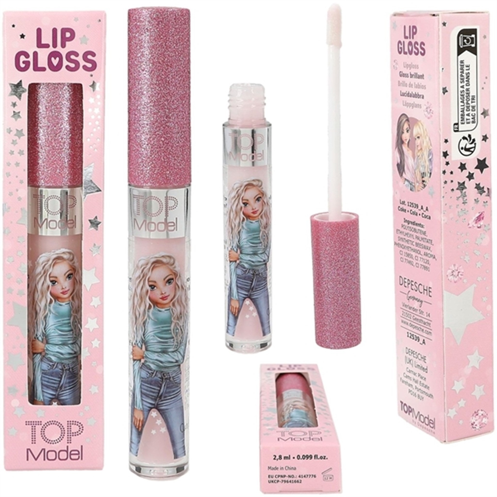 TOPModel Lipgloss Glitter Queen 3