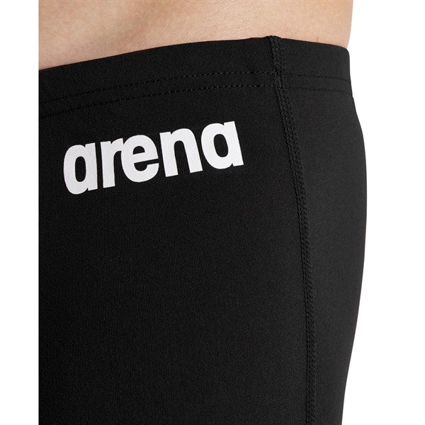Arena Team Swim Jammer Lange Badeshorts Solid Black-White