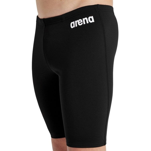 Arena Team Swim Jammer Lange Badeshorts Solid Black-White