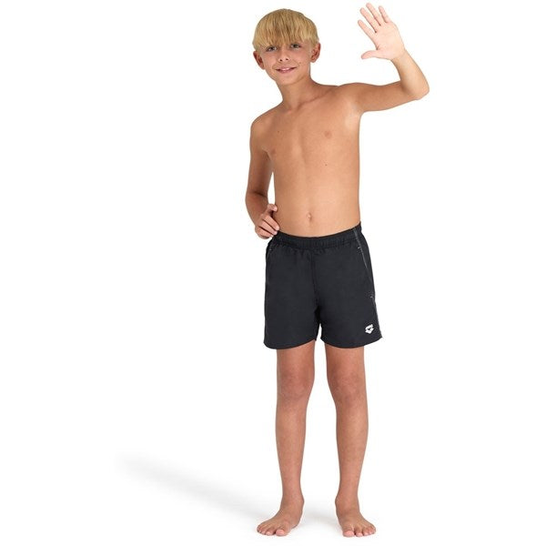 Arena Badeshorts Solid R Black-White