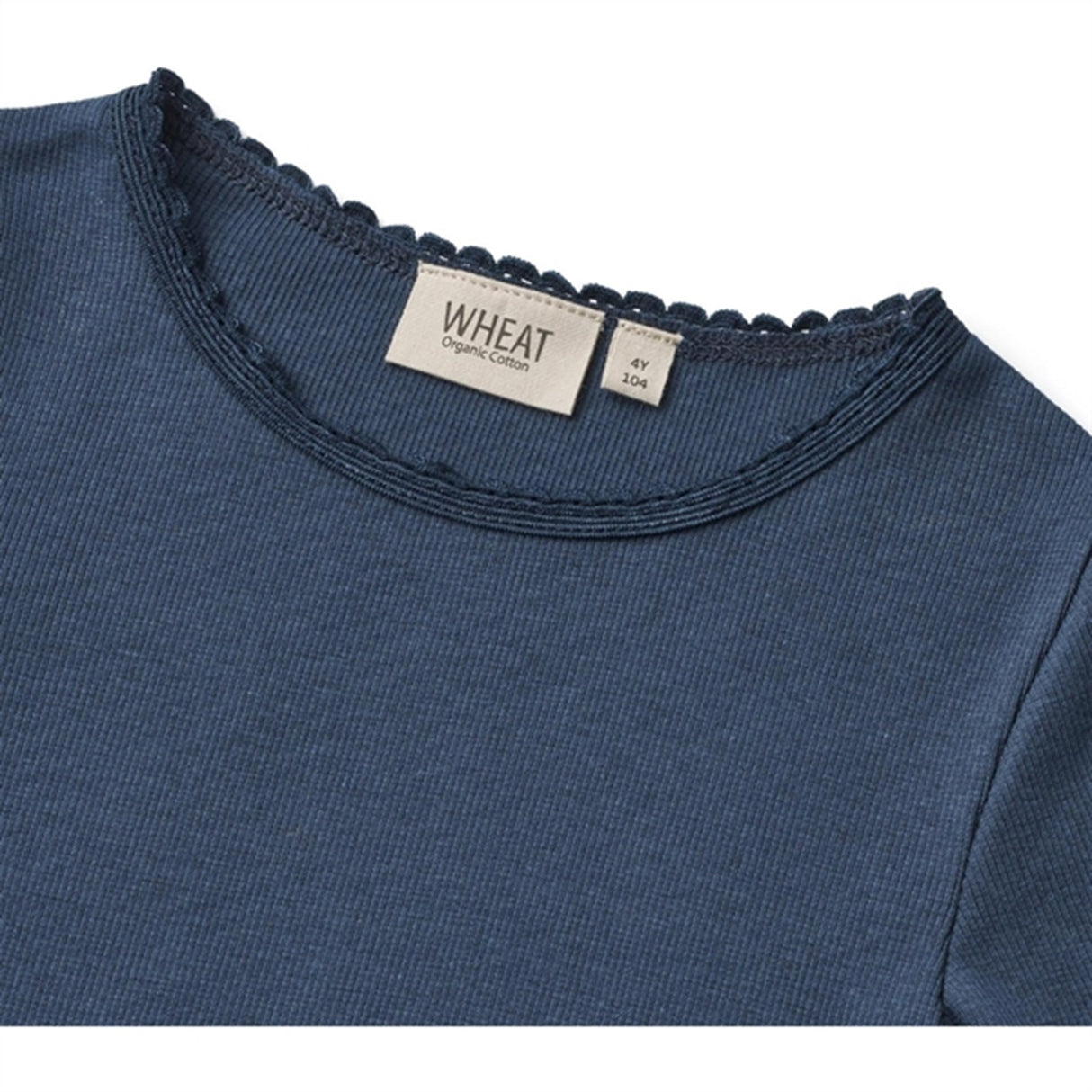 Wheat Blue Waves Rib Bluse Reese