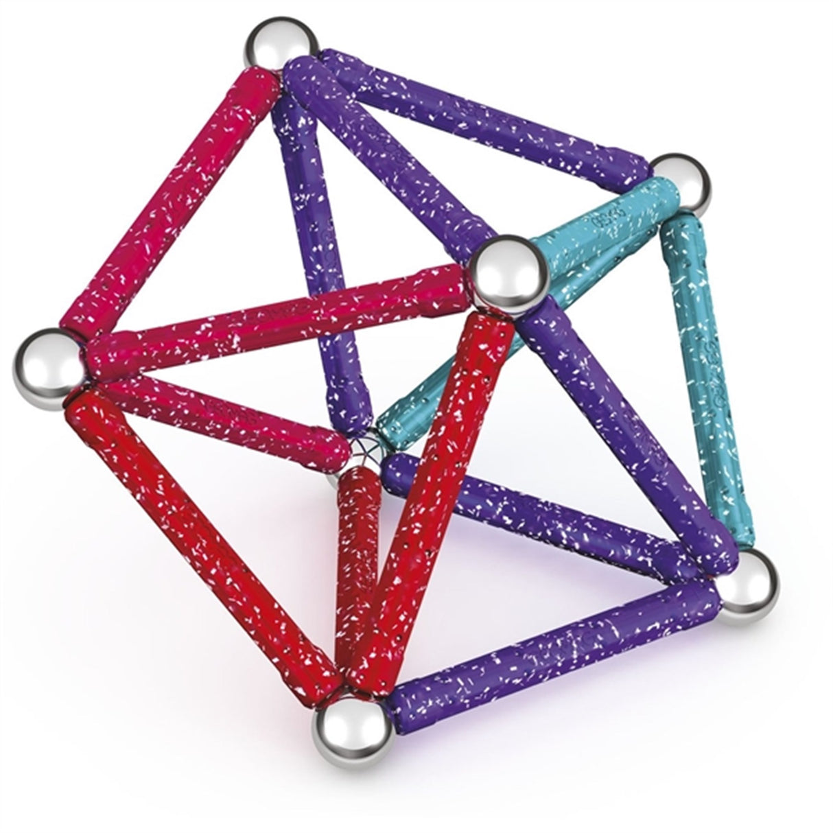 Geomag Glitter Recycled 60 stk