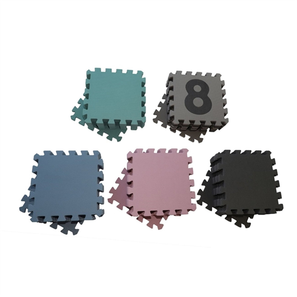 BabyDan Dusty Green Skumgulv