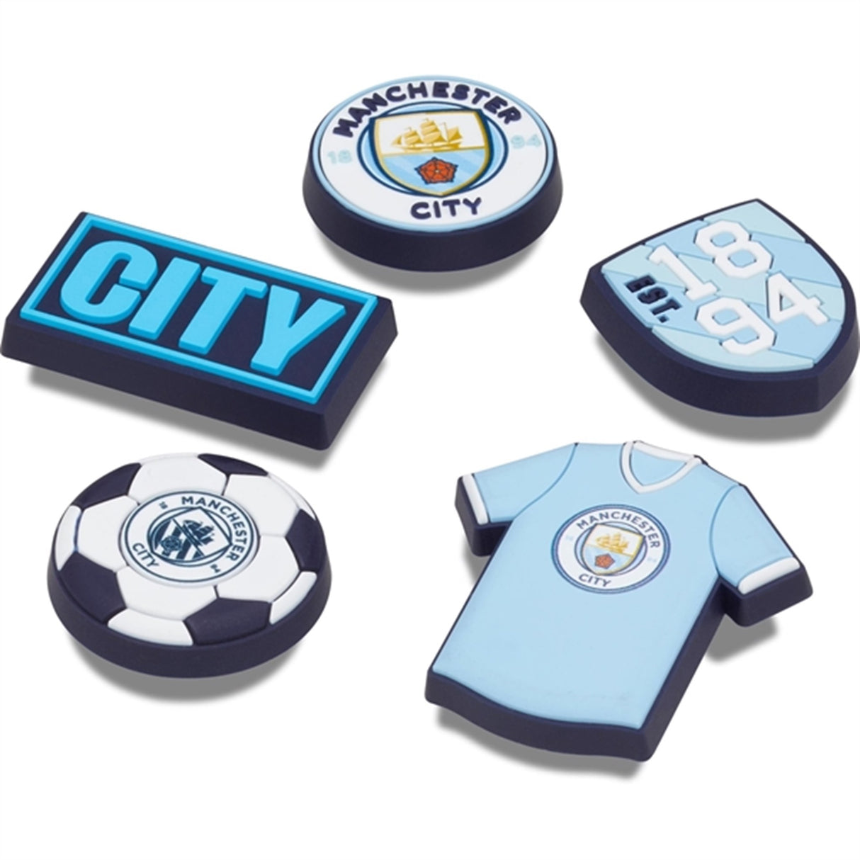 Crocs Jibbitz™ Manchester City 5-Pak