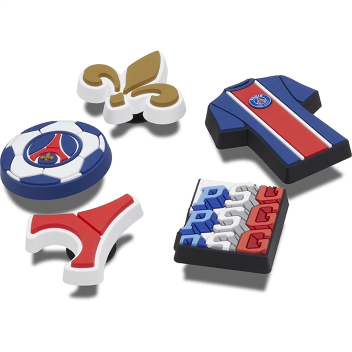 Crocs Jibbitz™ Paris St Germain 5-Pak