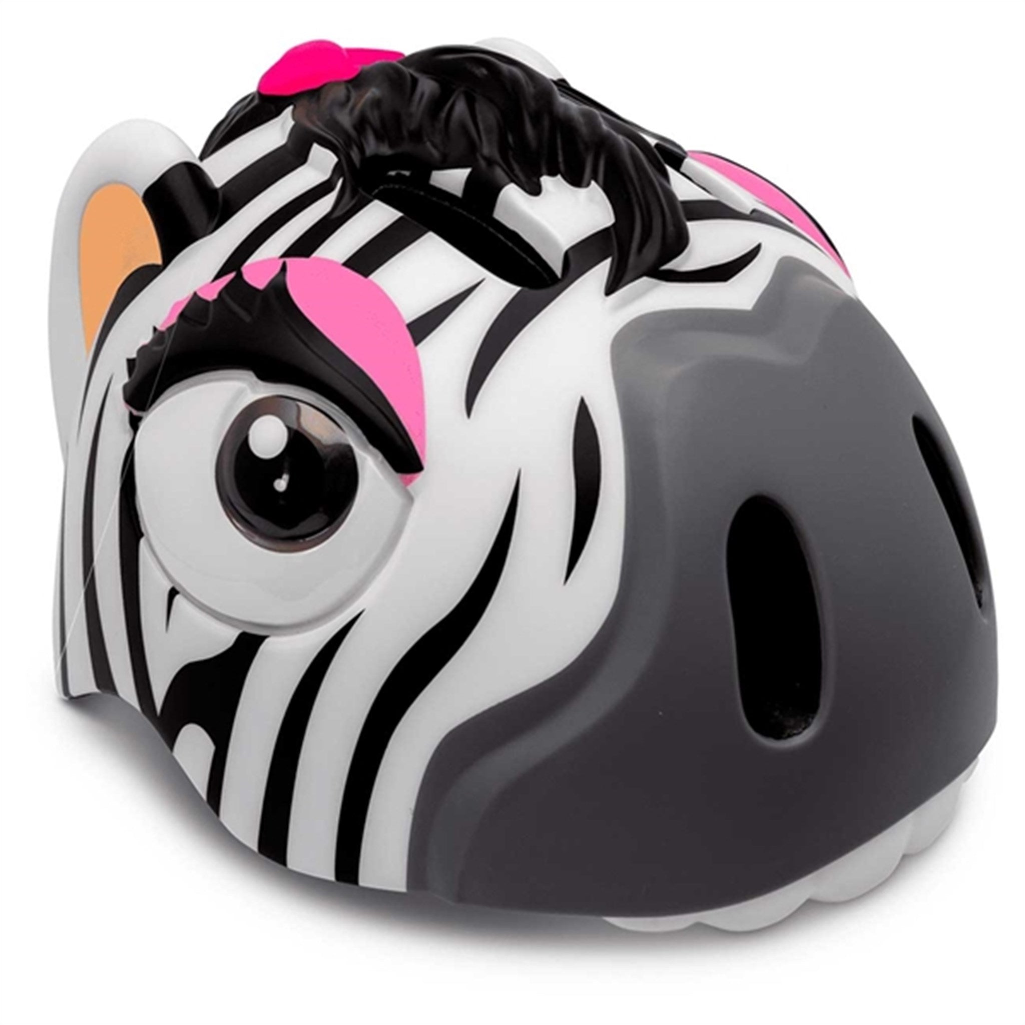 Crazy Safety Zebra Cykelhjelm Black/White