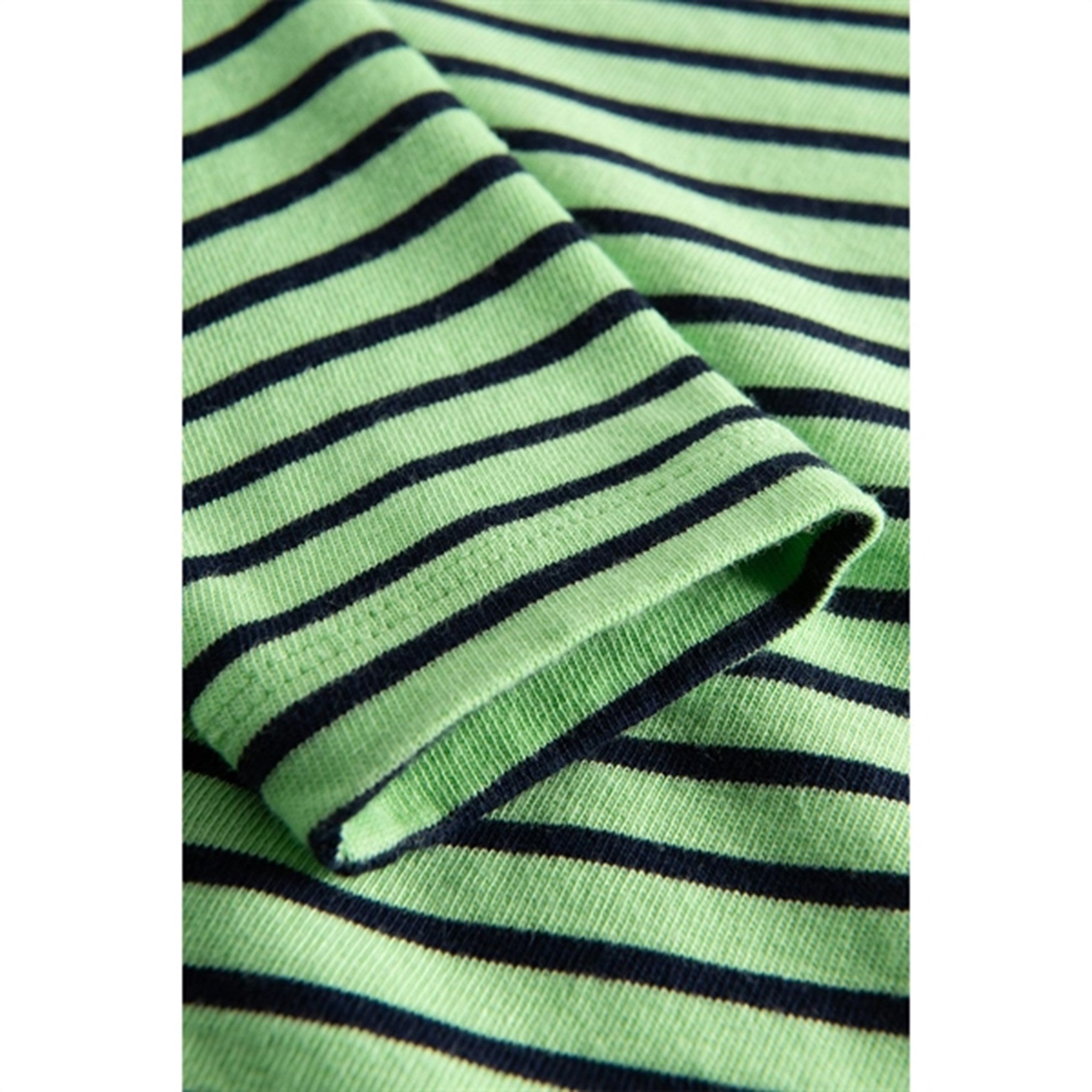 Wood Wood Pale Green/Navy Stripes Kim Bluse 2