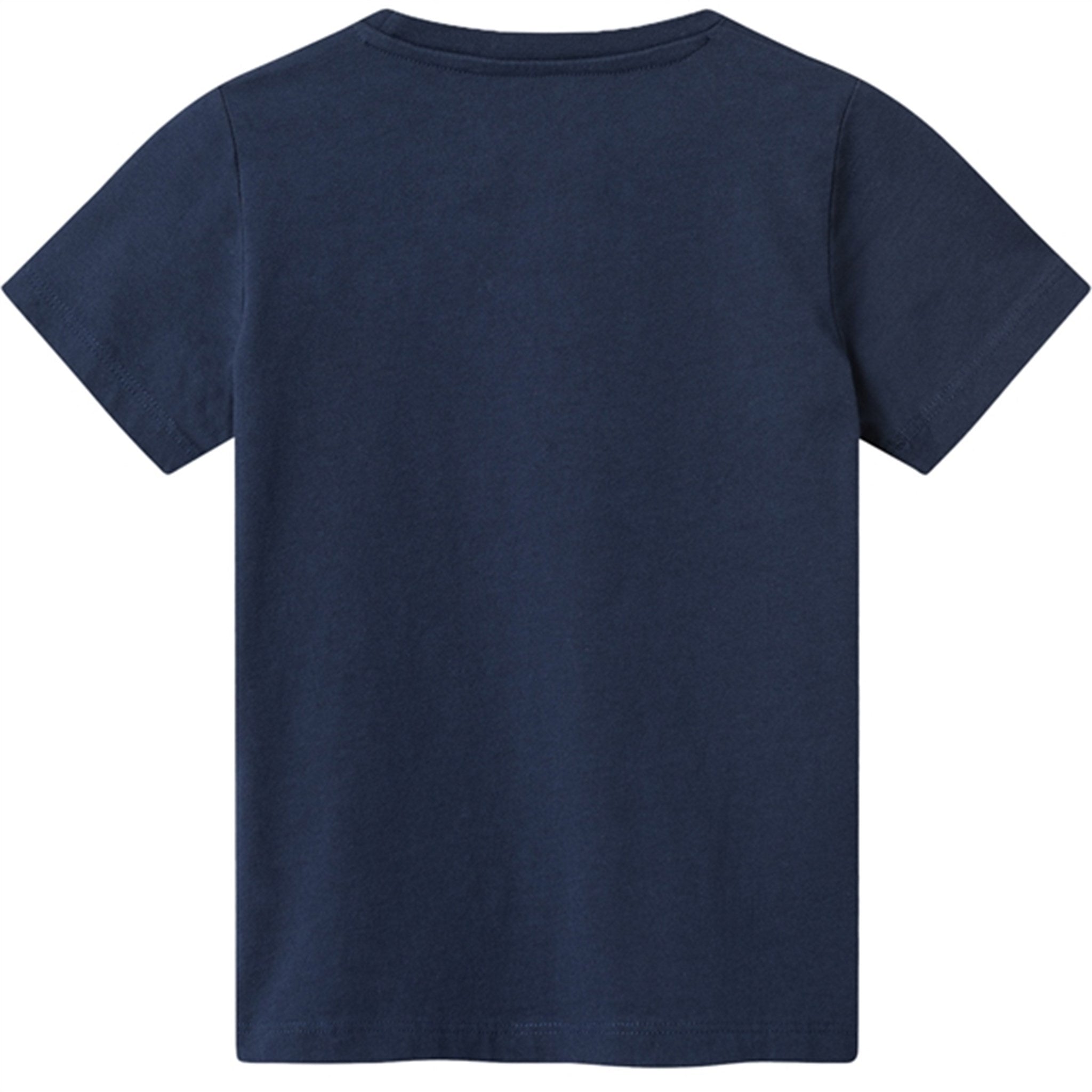 Wood Wood Navy Ola Spell Out Logo T-shirt 5