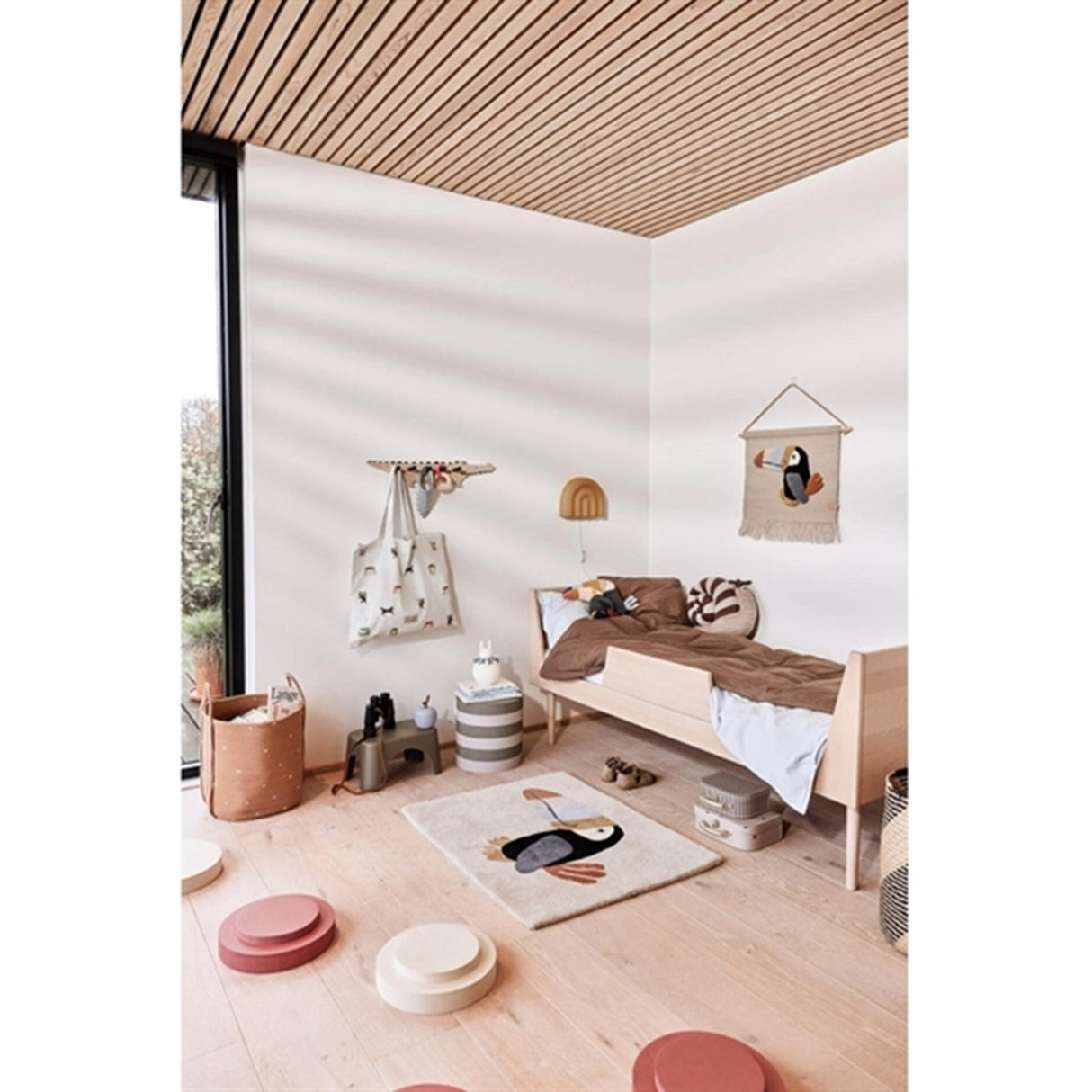 OYOY Gulvtæppe Tukan