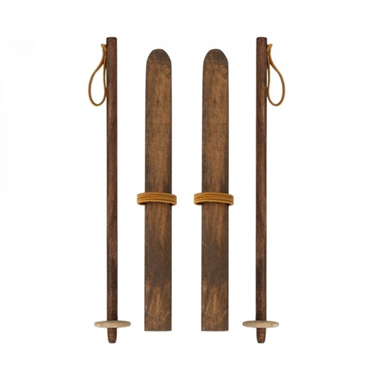 Maileg Ski Og Skistave til Mor og Far Mus