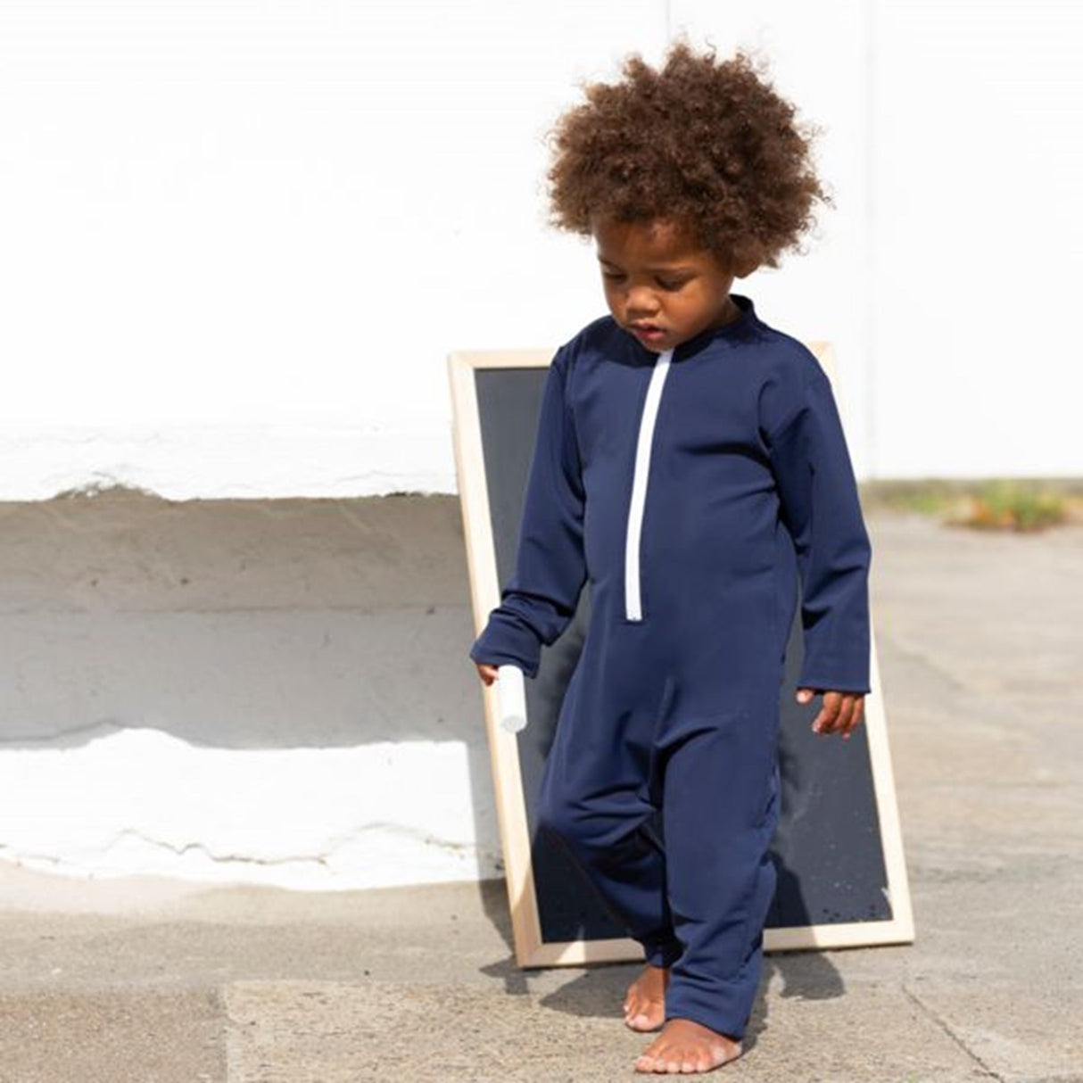 Petit Crabe Blue Crab Bade Heldragt m. Lynlås