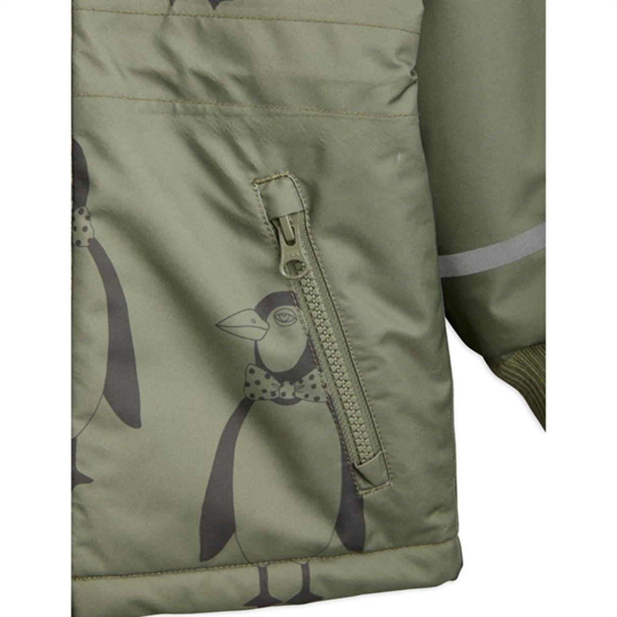 Mini Rodini Penguin K2 Parka Jakke Green