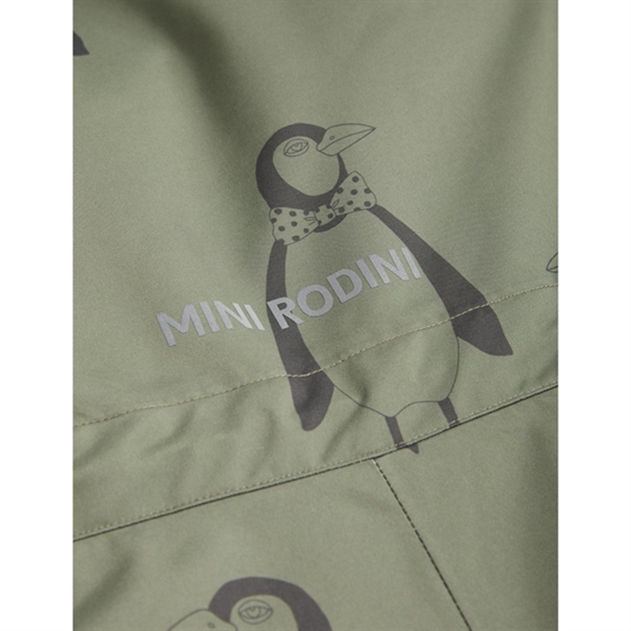 Mini Rodini Kebnekaise Penguin Flyverdragt Green 8