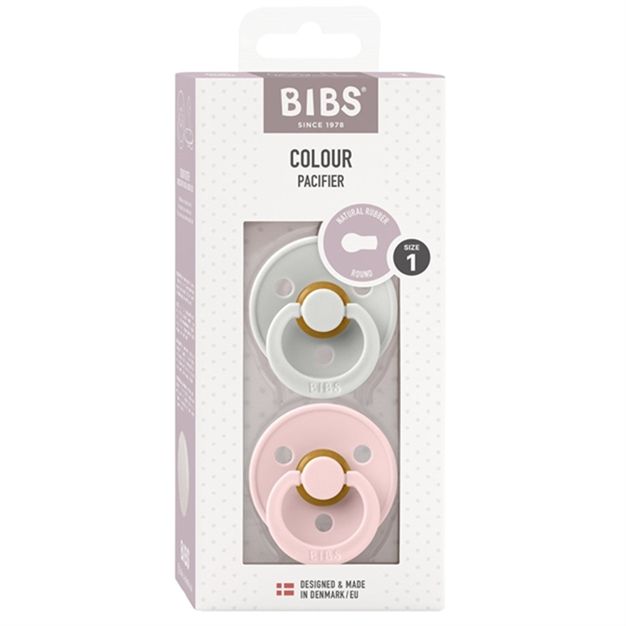 Bibs Colour Latex Sutter 2-pak Haze/Blossom 2