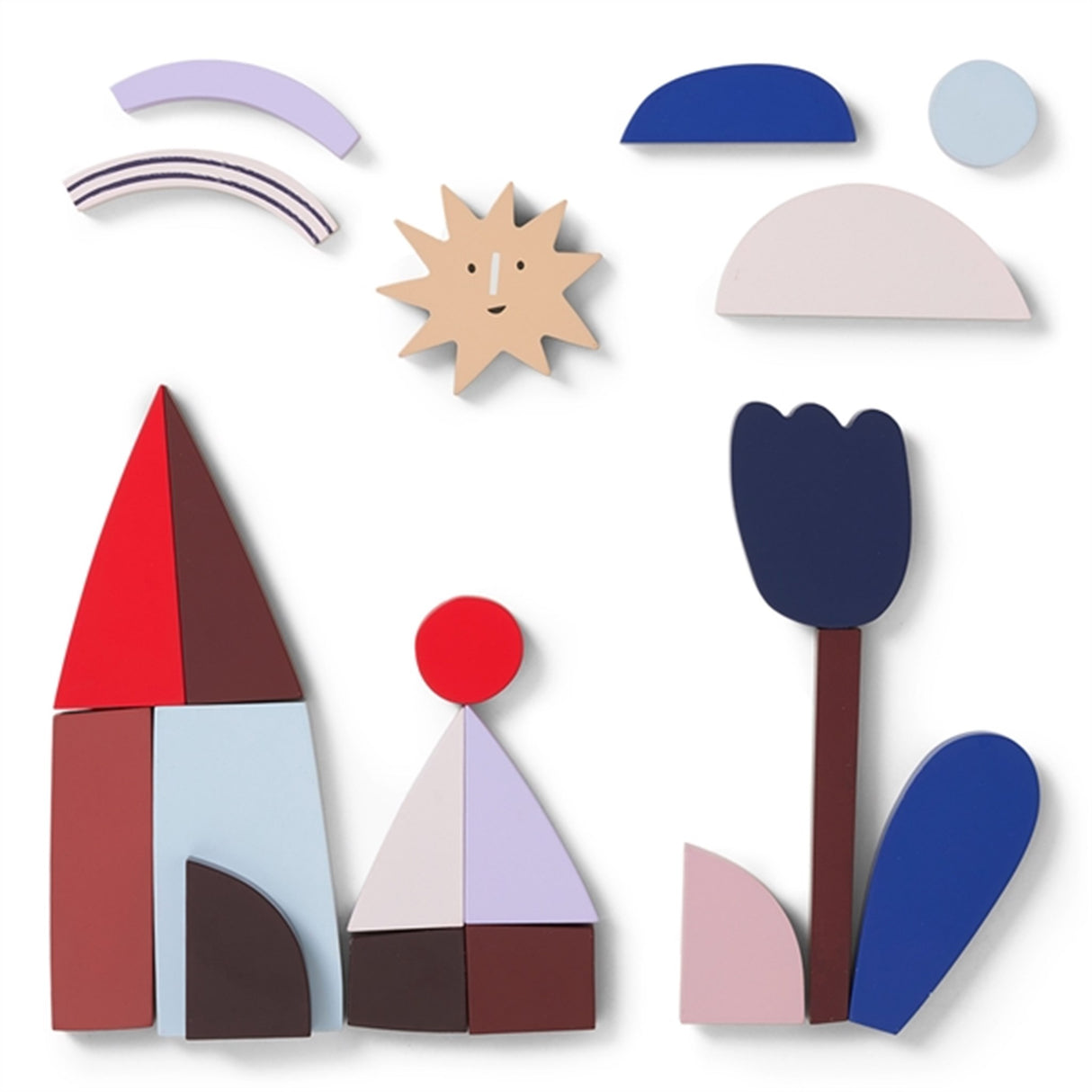 Ferm Living Frame Art Klodser Multi