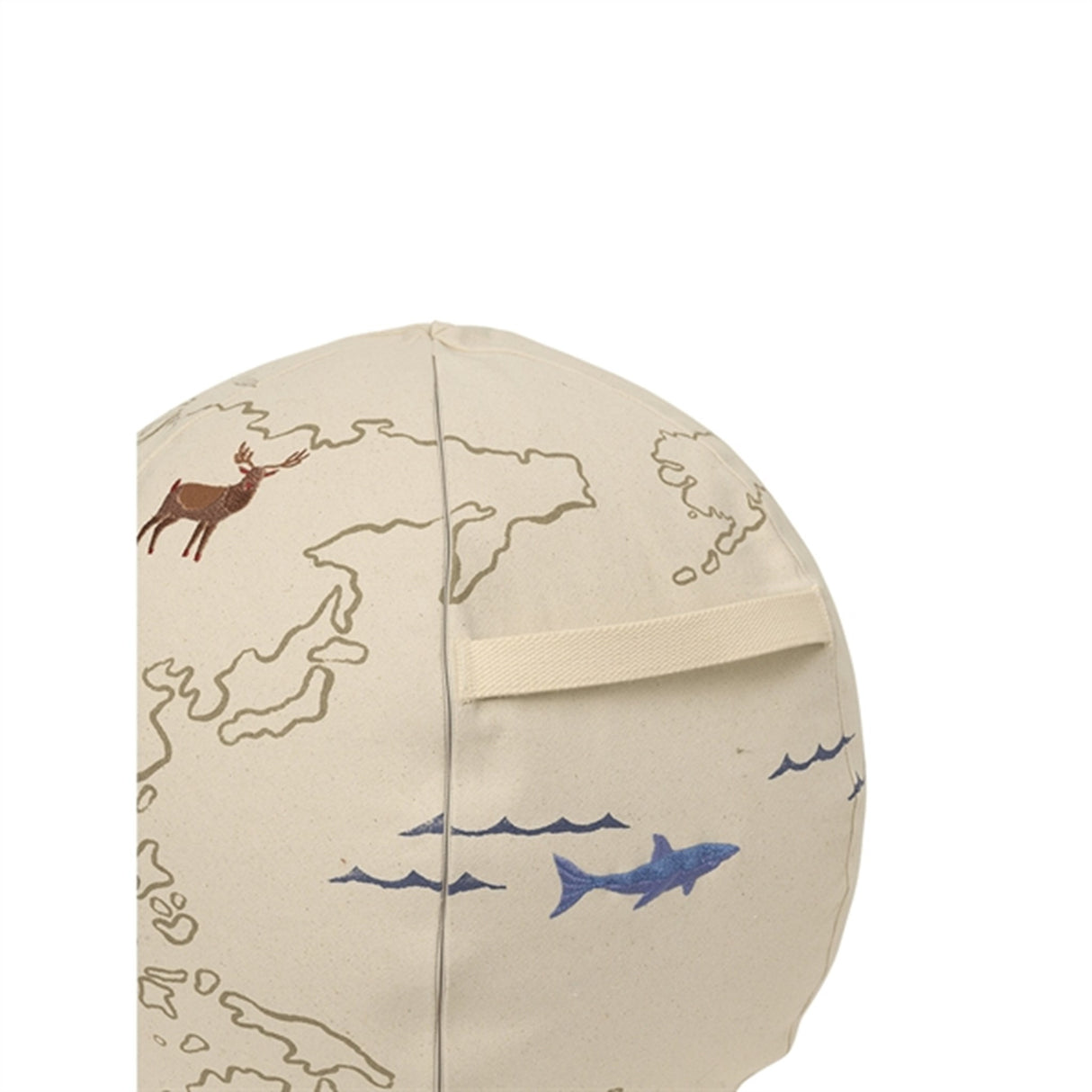 Ferm Living Verden Puf Off-White