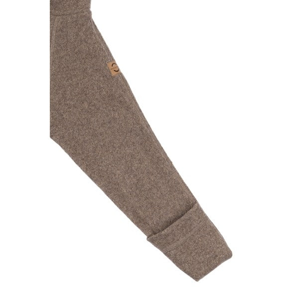 Mikk-Line Bomuld Fleece Jakke Melange Denver