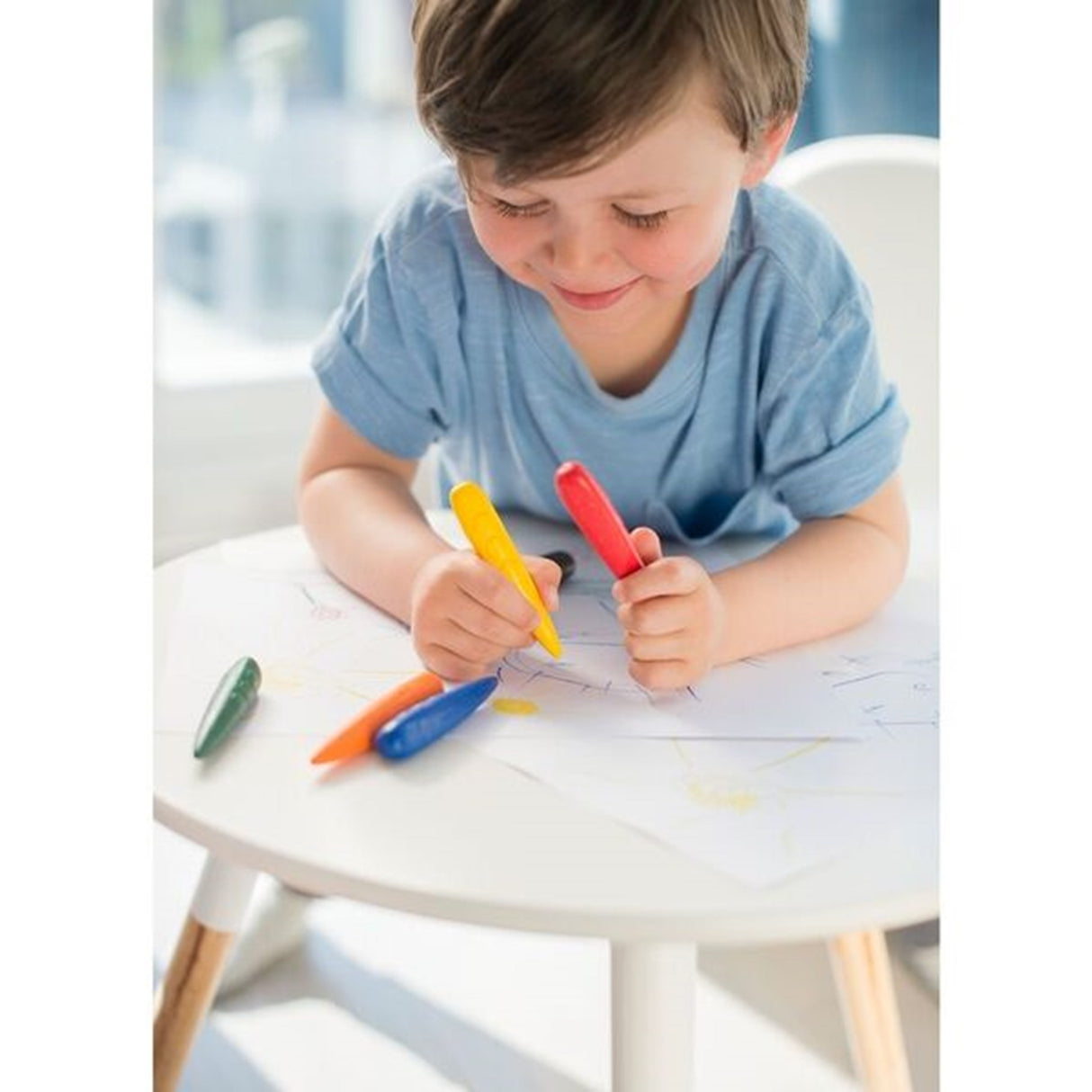 Faber Castell Kridt 6 Farver