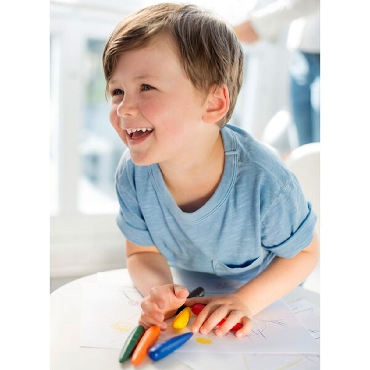 Faber Castell Kridt 6 Farver