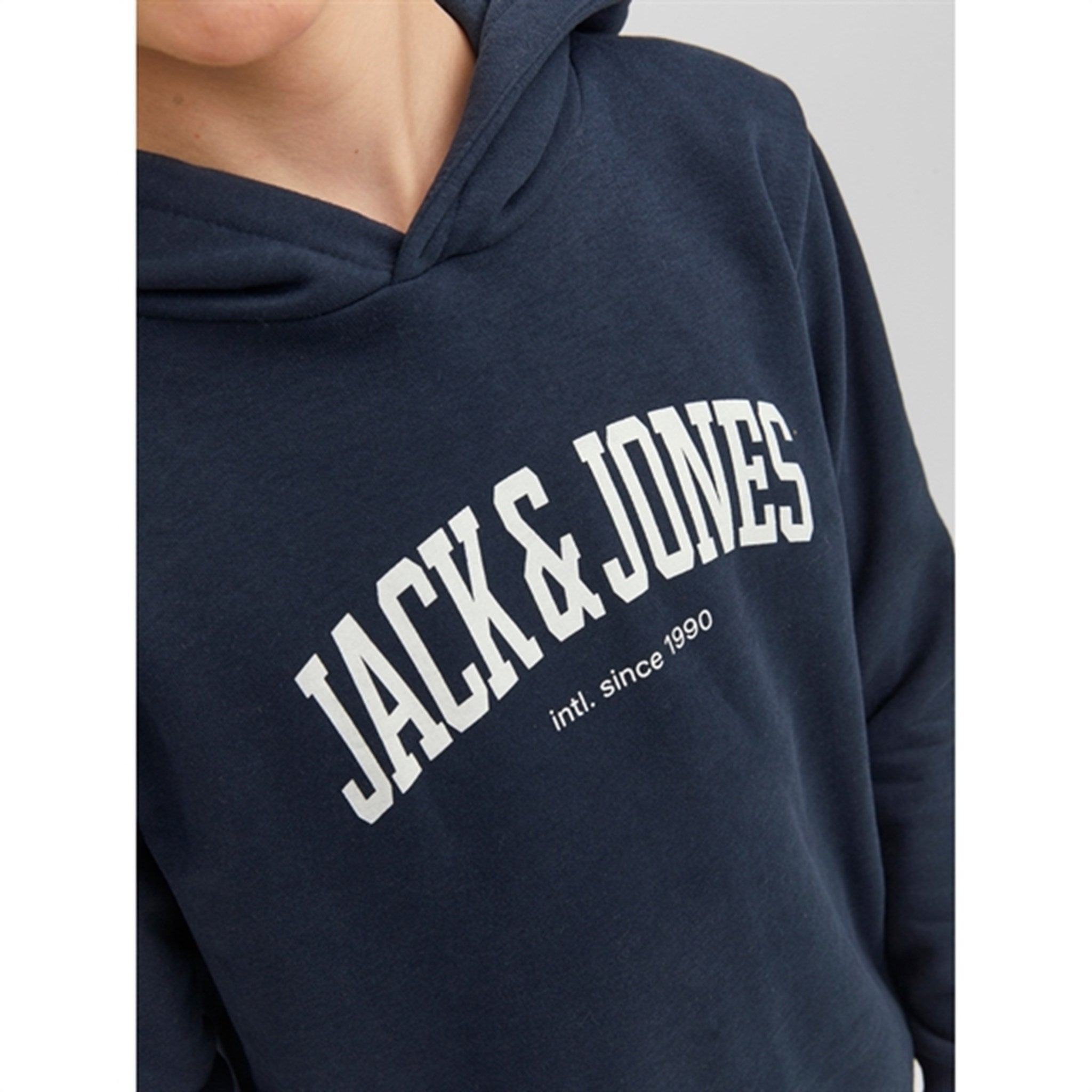 Jack & Jones Junior Navy Blazer Josh Sweat Hoodie 4