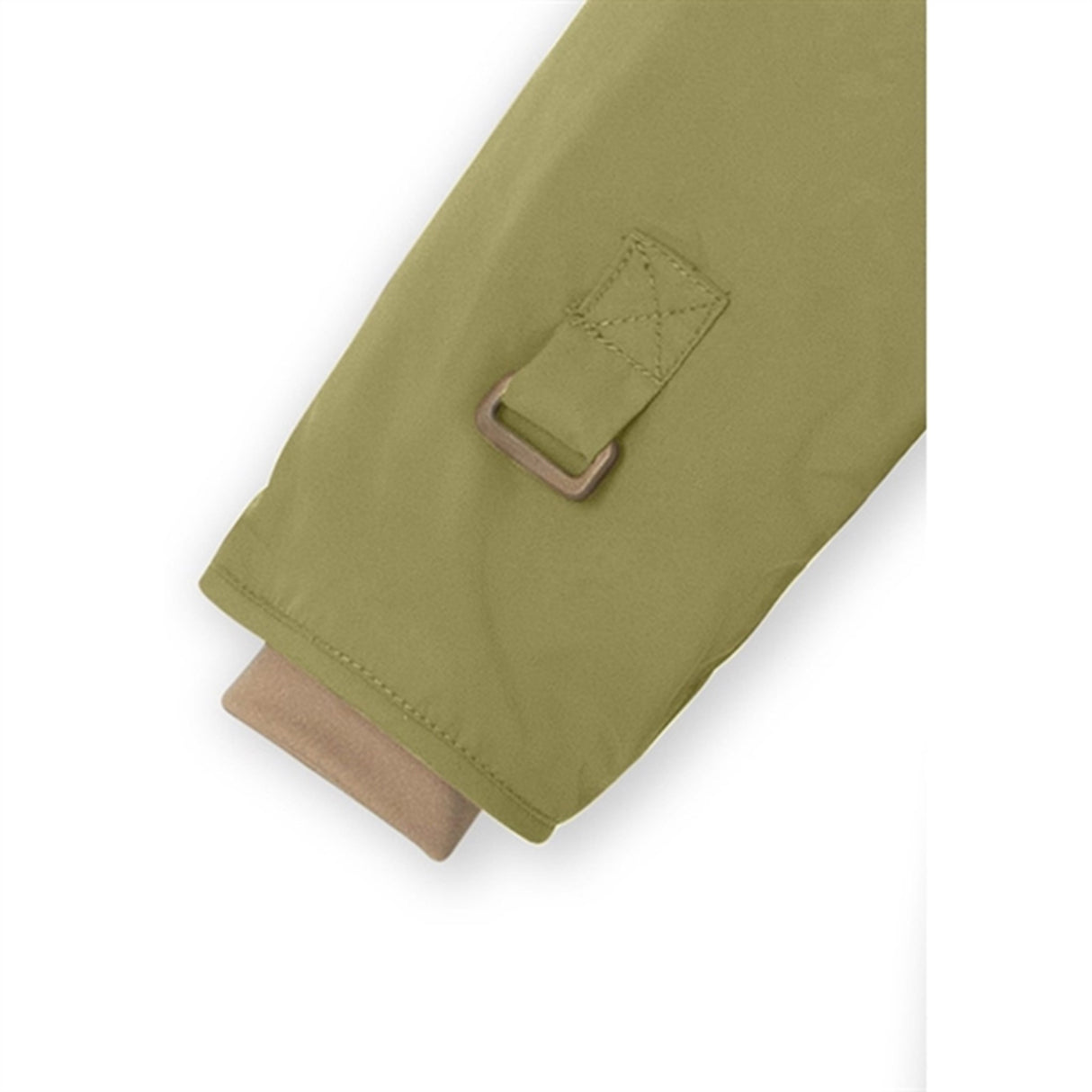 MINI A TURE Wang Fleece Vinterjakke Mosstone