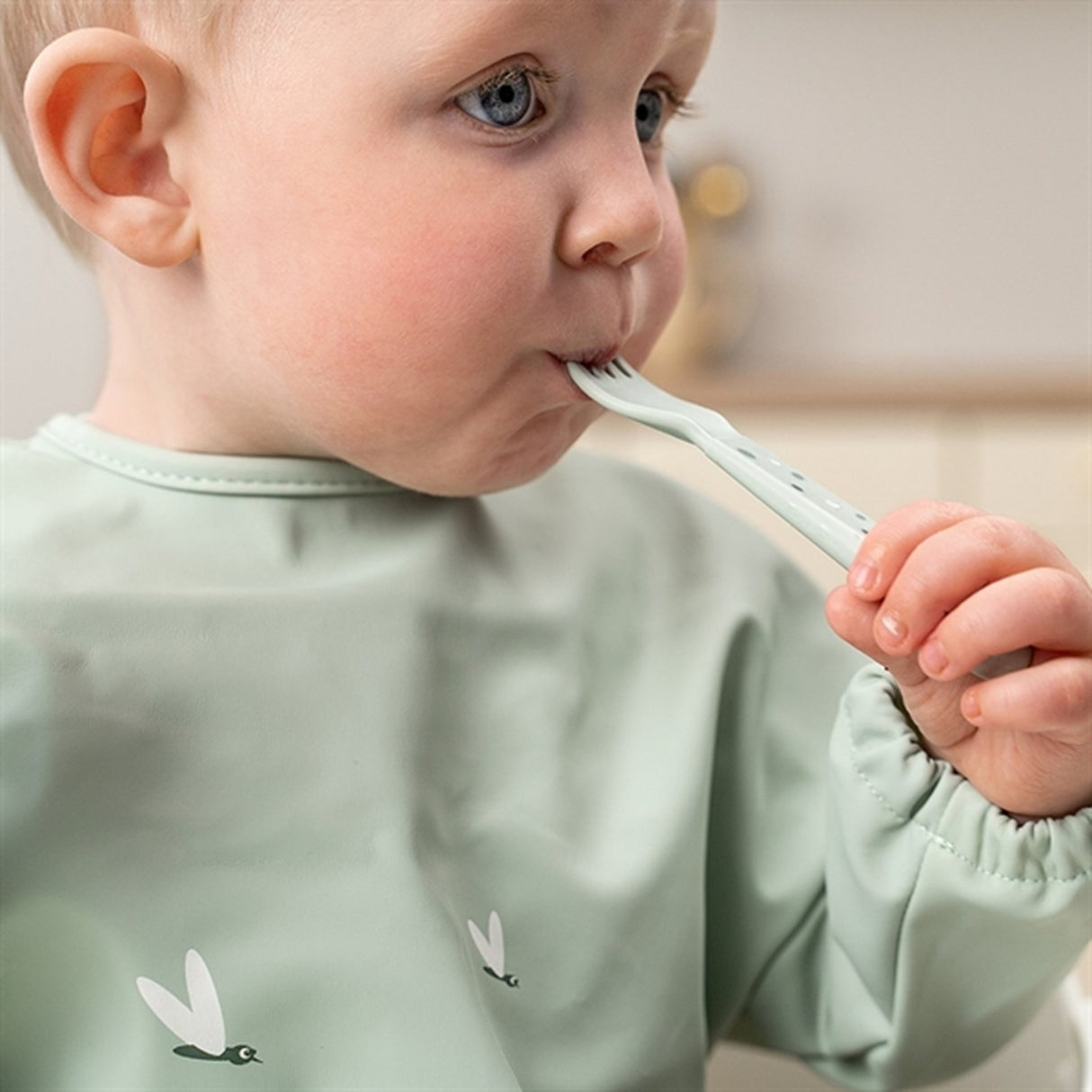 Done by Deer Foodie Bestiksæt Happy Dots Green