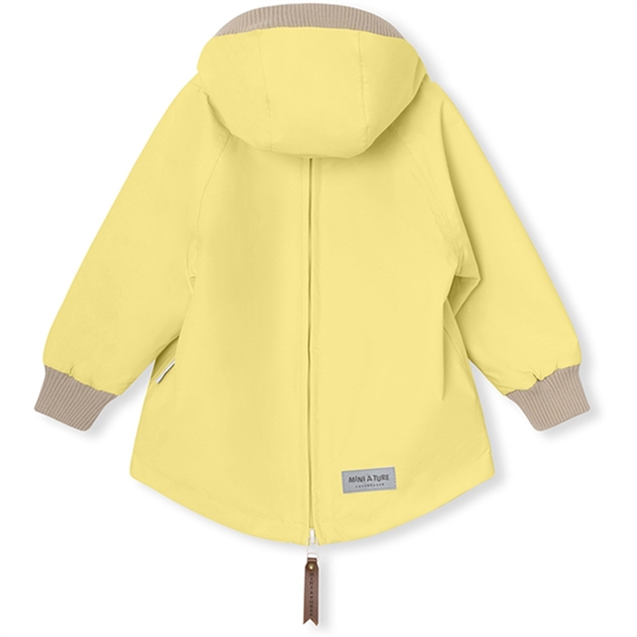 MINI A TURE BABYVITO Forårs Anorak m/Fleece Foer Muted Lime 3