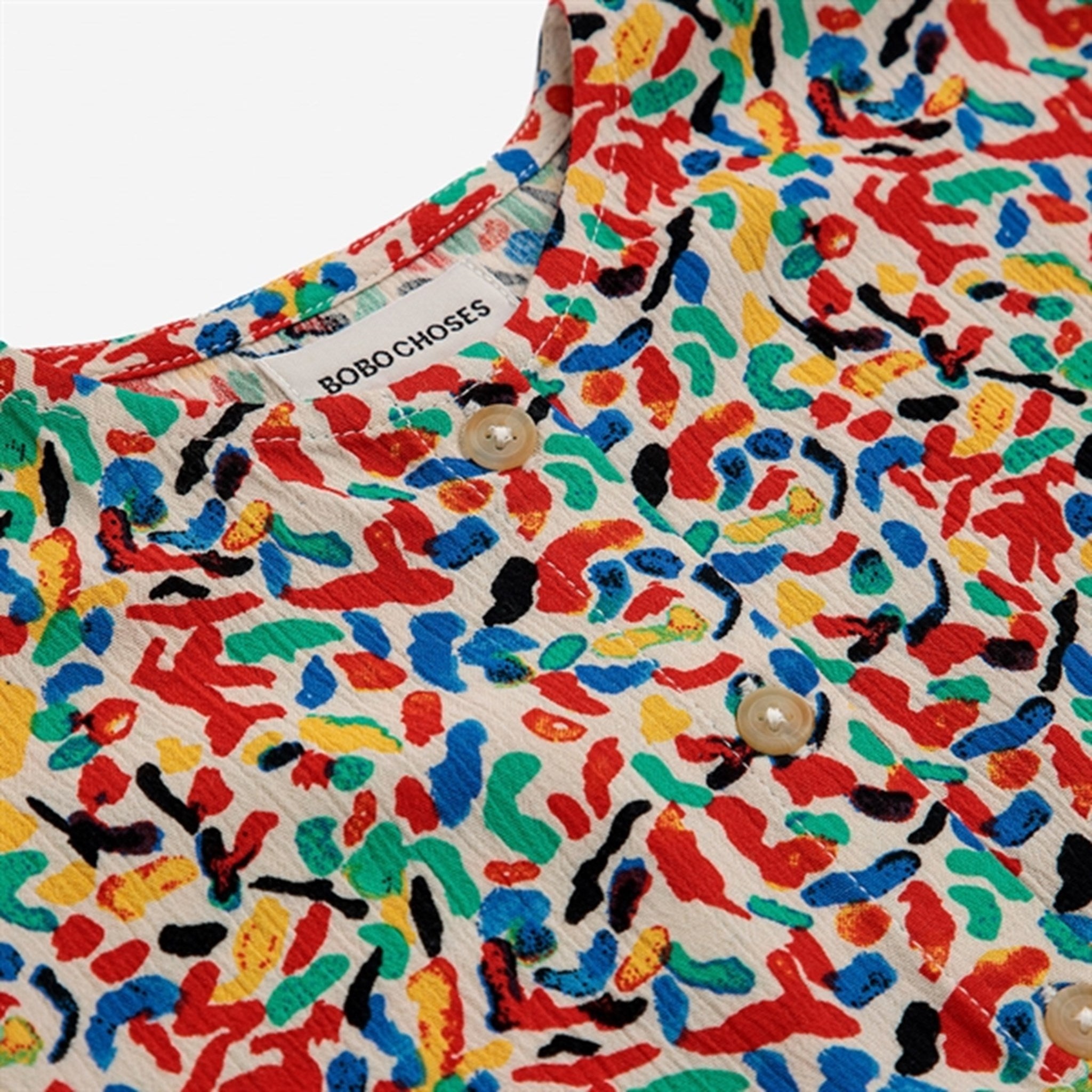 Bobo Choses Baby Confetti All Over Woven T-shirt Multicolor 4