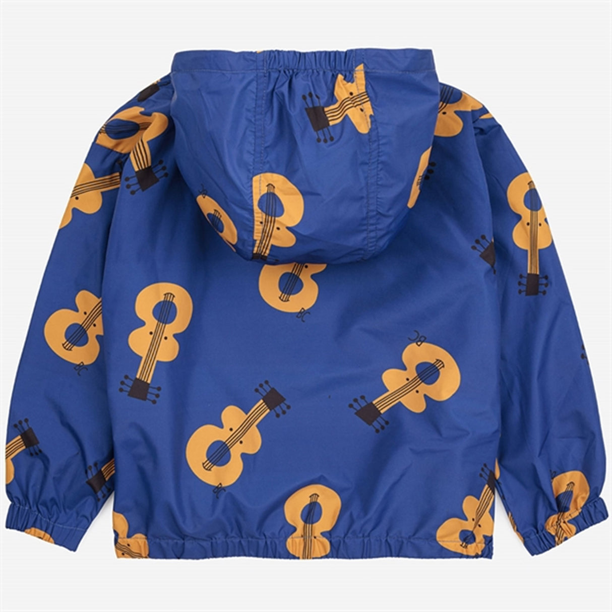 Bobo Choses Baby Acoustic Guitar All Over Jakke Wind Stopper Blue