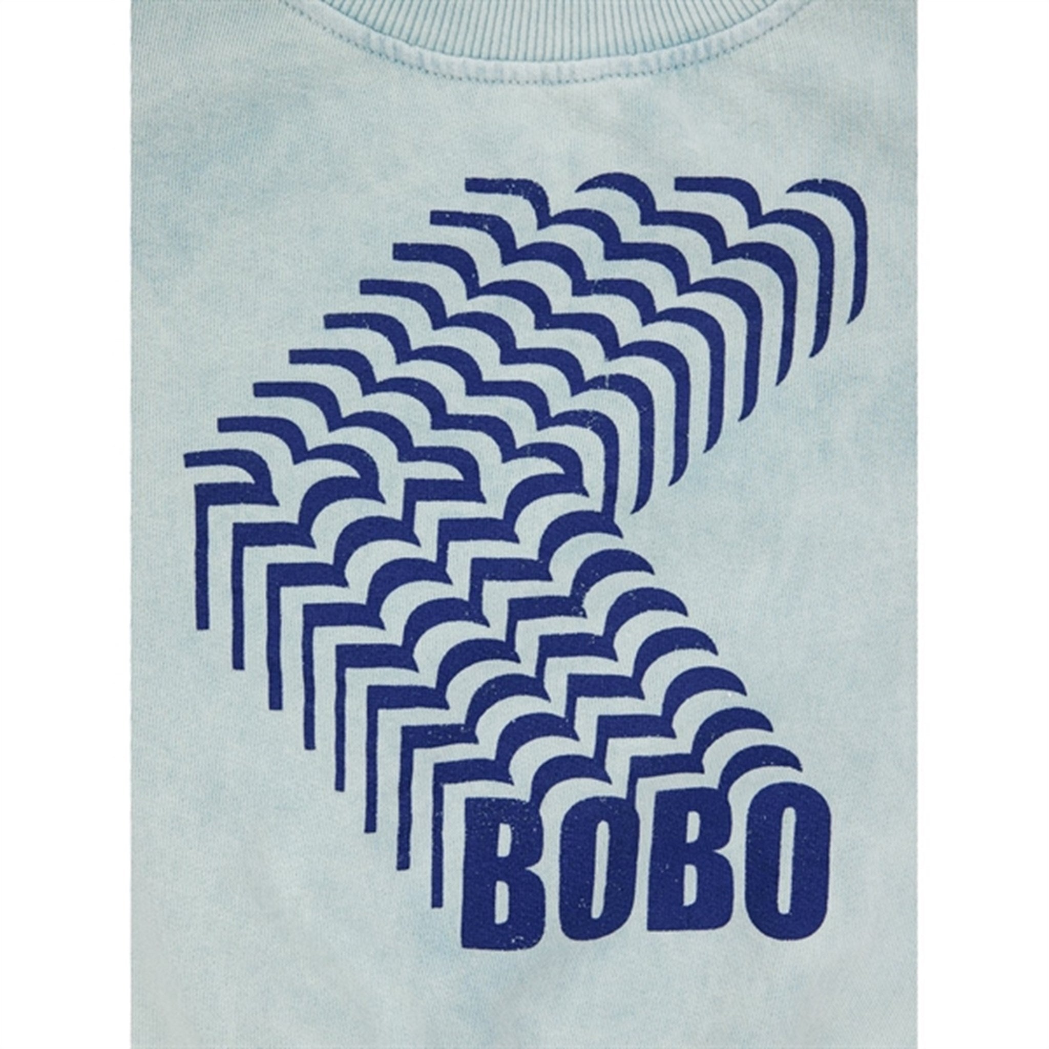 Bobo Choses Bobo Shadow Sweatshirt Round Neck Navy Blue 2